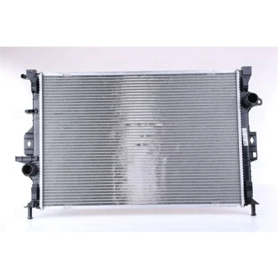 Imagem de NISSENS 66863 Radiador, arrefecimento do motor Alumínio 670 448 26 Aletas de refrigeração soldadas