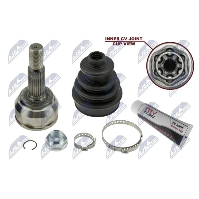 Imagem de NTY NPZ TY 087 Ponteira de Transmissão Eixo dianteiro, lado direito TOYOTA: Yaris II Hatchback