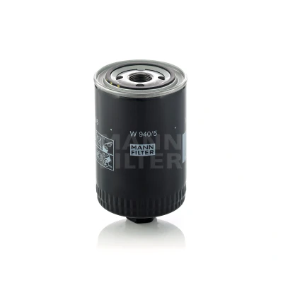 Imagem de MANN FILTER W 940/5 Filtro de óleo 1 12 UNF com uma válvula retenção aparafusado