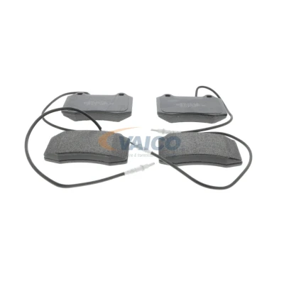 Imagem de VAICO V42 4108 Jogo de pastilhas para travão disco Q+, original equipment manufacturer quality Eixo dianteiro incl. contacto aviso desgaste