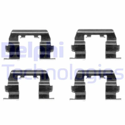Imagem de DELPHI LX0411 Kit de acessórios, pastilhas travão HYUNDAI: ACCENT 1, 2