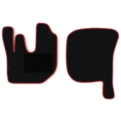Imagem de F CORE MT03 RED Conjunto de tapete chão Têxtil à frente 2 Vermelho
