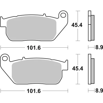 Imagem de Conjunto de pastilhas travão TRW MCB753SV
