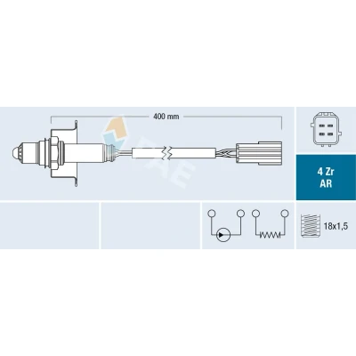Imagem de FAE 75613 Sonda lambda