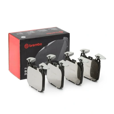 Imagem de BREMBO P 06 098 Jogo de pastilhas para travão disco preparado indicador aviso desgaste sem acessórios, com pesos equilíbrio