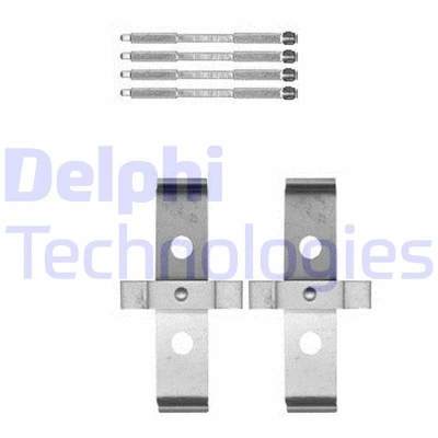 Imagem de DELPHI LX0595 Kit de acessórios, pastilhas travão