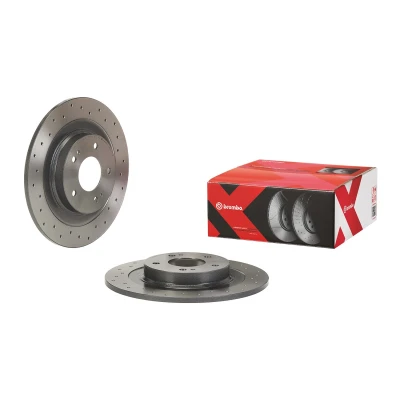 Imagem de BREMBO 08.N267.1X Disco de travão 302 10 5 perfurado, cheio revestido MITSUBISHI: OUTLANDER 3, ASX SUV, CITROËN: C4 Aircross