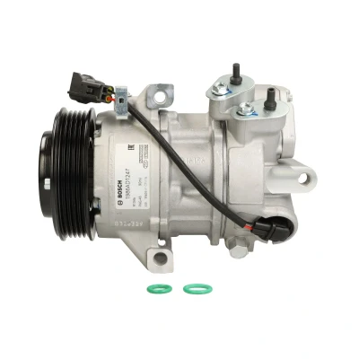 Imagem de BOSCH 1 986 AD1 247 Compressor 12V PAG 46 R134a com instruções de montagem, retentor