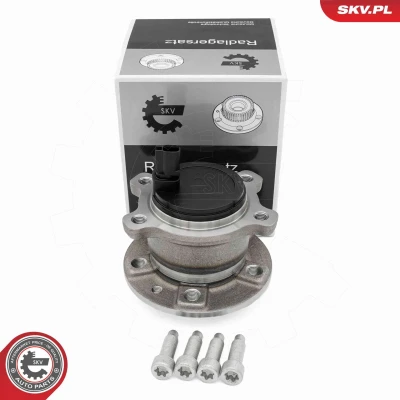 Imagem de ESEN SKV 29SKV691 Kit de rolamento roda Eixo traseiro esquerdo, direito com sensor do ABS integrado 136mm