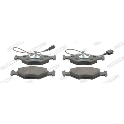 Imagem de FERODO PREMIER ECO FRICTION FDB912 Jogo de pastilhas para travão disco incl. contacto aviso desgaste com grampo do êmbolo sem acessórios