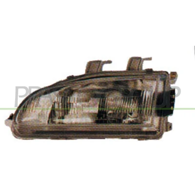 Imagem de PRASCO HD0304603 Farol Principal à direita H4 para circulação pela sem motor de regulação do alcance dos faróis HONDA: Civic V Hatchback