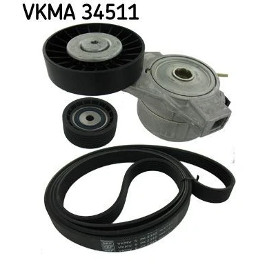 Imagem de SKF VKMA 34511 Jogo de correias trapezoidais estriadas