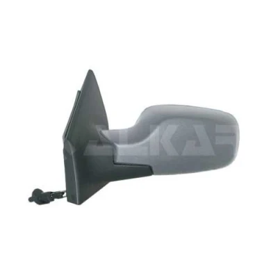 Imagem de Espelho retrovisor Alkar 6105175 esquerda com subcapa ajuste: por cabo de aço, não esférico para veículo volante à RENAULT: CLIO 3