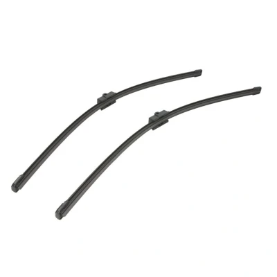 Imagem de Escova do limpa vidros Valeo Silencio X.trm, Flat Blade Set 574347 à frente Sem armação Fixação por cavilha AUDI: TT Coupe, Roadster