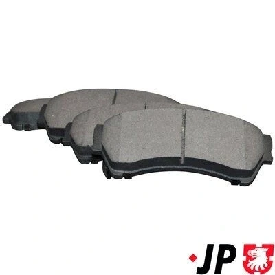 Imagem de JP GROUP 3863600910 Jogo de pastilhas para travão disco Eixo dianteiro com avisador sonoro desgaste MAZDA: 6 Carrinha, Hatchback, Sedan