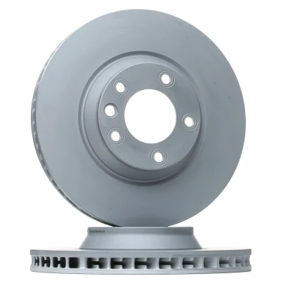 Imagem de ATE 24.0134 0124.1 Disco de travão 350,0 34,0 5 130,0 ventilado revestido ligado/alto carbono VOLKSWAGEN: Touareg I, AUDI: Q7, PORSCHE: Cayenne