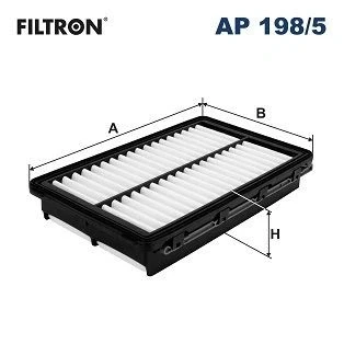 Imagem de FILTRON AP 198/5 Filtro de ar 46,5 161 278 Cartucho filtrante