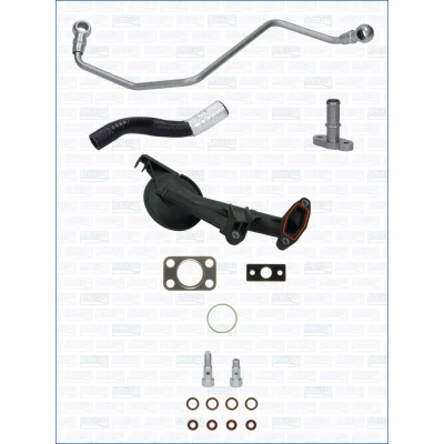 Imagem de AJUSA OPK00020 Kit de montagem, turbocompressor com juntas instruções montagem CITROËN: C2 Hatchback, C4 I C5 II Hatchback