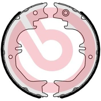 Imagem de BREMBO S 83 563 Maxilas de Travão Mão TOYOTA: Land Cruiser 100