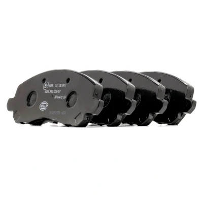 Imagem de HELLA 8DB 355 009 671 Jogo de pastilhas para travão disco com avisador sonoro desgaste MITSUBISHI: OUTLANDER 3, Grandis, ASX SUV, DODGE: Caliber