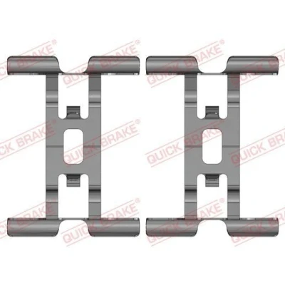 Imagem de QUICK BRAKE 109 0211 Kit de acessórios, pastilhas travão