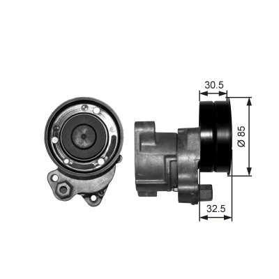Imagem de Tensor da correia, correia poly V GATES T38572