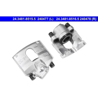 Imagem de ATE 24.3481 8516.5 Pinça de travão sem suporte FORD: FIESTA 4