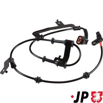 Imagem de JP GROUP 3597105880 Sensor de ABS Eixo dianteiro, lado direito activo 1080 preto