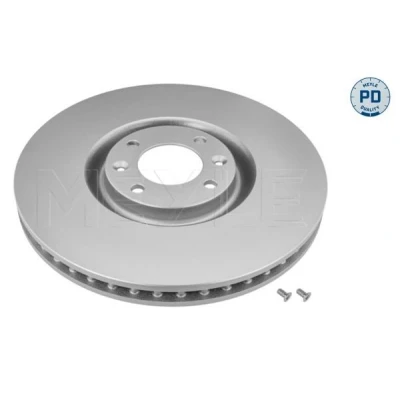 Imagem de MEYLE 11 15 521 0045/PD Disco de travão Eixo dianteiro 340 30 4 108 ventilado Revestido a discos zinco com parafusos CITROËN: DS4 Hatchback