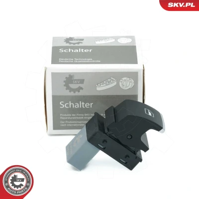 Imagem de ESEN SKV 37SKV505 Interruptor, elevadores dos vidros do lado passageiro, traseira esquerda, direita VOLKSWAGEN: Passat B7 Sedan