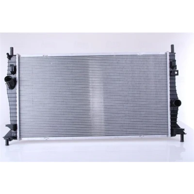 Imagem de NISSENS 69242 Radiador, arrefecimento do motor Alumínio 670 365 26 Aletas de refrigeração soldadas
