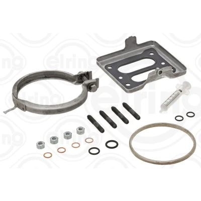 Imagem de ELRING 656.610 Kit de montagem, turbocompressor com juntas parafusos, sem chapa protecção térmica LAND ROVER: Range Rover 4, JAGUAR: