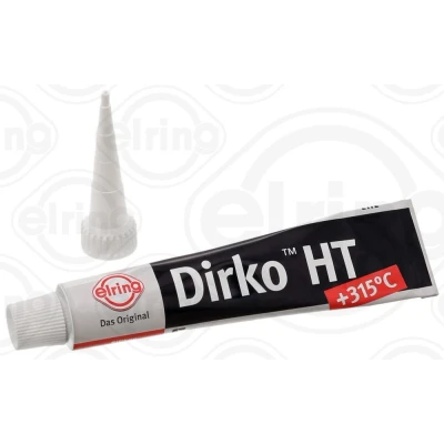 Imagem de ELRING 458.422 Material de vedação Tubo Silicone 20 elástico permanente, não contém solventes, resistente aos UV preto