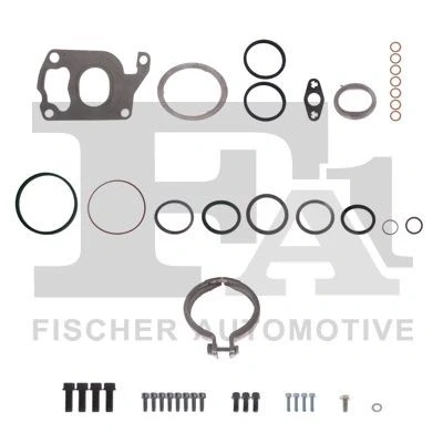 Imagem de FA1 KT100680 Kit de montagem, turbocompressor em baixo, cima BMW: 5 Touring, 4 Coupe, Sedan
