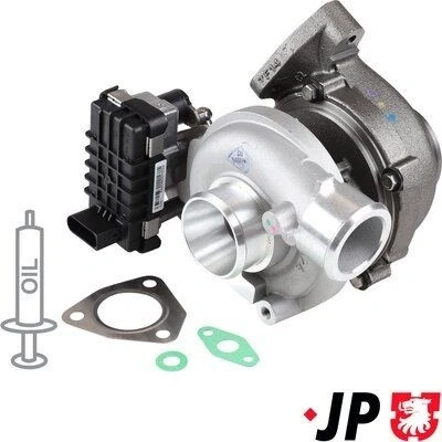 Imagem de JP GROUP 1217400700 Turbocompressor accionado pelos gases de escape incl. Kit juntas CHEVROLET: Captiva
