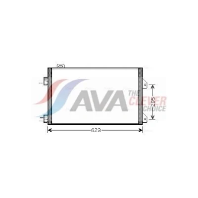 Imagem de PRASCO RTA5347 Condensador 14,5 11,0 Alumínio 603 RENAULT: CLIO 2, 2 Kasten