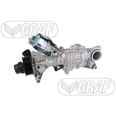 Imagem de GRAF PA1475 Bomba de água com retentor para accionamento da correia trapezoidal estriada MERCEDES BENZ: Classe C T modell