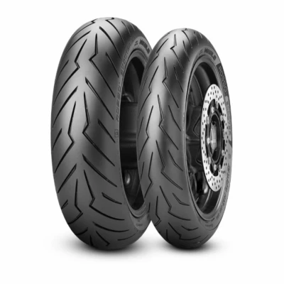 Imagem de Pirelli Diablo Rosso Scooter ( 120/70 R17 TL 58H M/C, Rodas dianteiras )