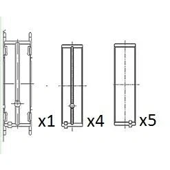 Imagem de FAI AutoParts BM1010 STD Chumaceira da cambota PEUGEOT: Boxer Van