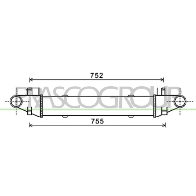 Imagem de PRASCO ME029N003 Intercooler MERCEDES BENZ: Classe C T modell