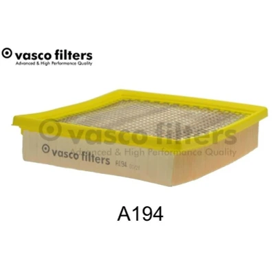 Imagem de DAVID VASCO A194 Filtro de ar 45 222 214 rectangular Cartucho filtrante com grelha integrada CHRYSLER: 300C Touring, Sedan