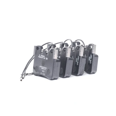 Imagem de BOSCH 0 986 461 130 Jogo de pastilhas para travão disco Baixo teor metálico com sensor desgaste integrado grampo do êmbolo