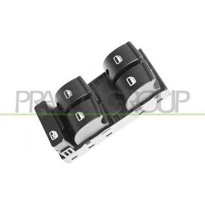 Imagem de PRASCO AD020WS04 Interruptor, elevadores dos vidros à frente, lado esquerdo AUDI: A4 B6 Sedan