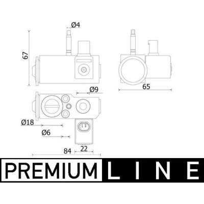 Imagem de MAHLE ORIGINAL AVE 144 000P Válvula de Expansão