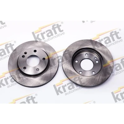 Imagem de KRAFT Disco de travão MERCEDES BENZ: Classe A 260,0, 260mm 22,0mm 5 ventilado 6041205 1684210212,1684210812 Discos