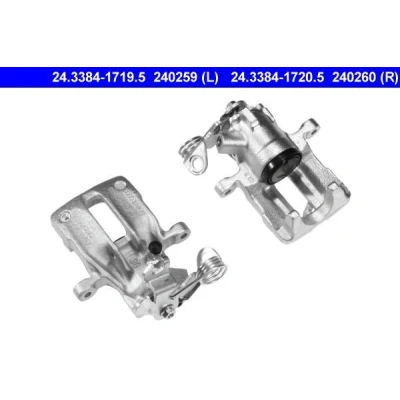 Imagem de ATE 24.3384 1720.5 Pinça de travão sem suporte AUDI: A4 B5 Avant, Sedan