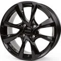 Imagem de OXXO 4furos 15polegadas 100mm Jante alu OBERON 4 preto OX07 551540 M1 03
