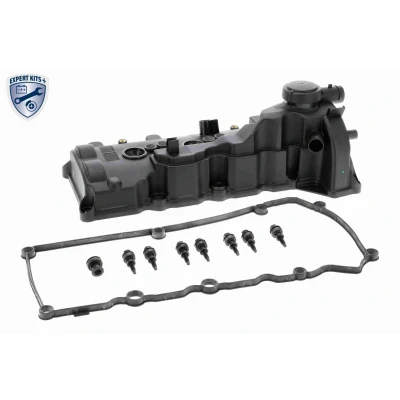 Imagem de VAICO V10 5801 tampa de Válvulas para cilindro 1 3, esquerda com junta da válvula parafusos, purga AUDI: A4 B8 Avant
