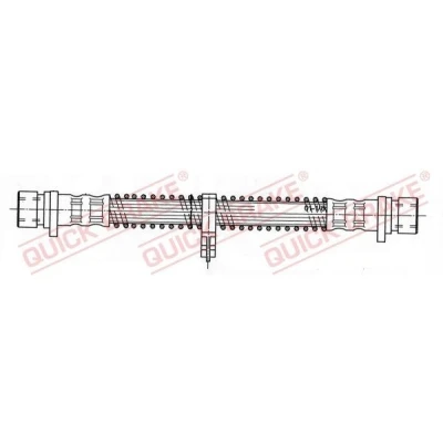 Imagem de QUICK BRAKE 22.920 Mangueira de Travão 243mm M10x1 com rosca interior