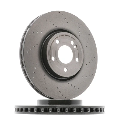 Imagem de BREMBO 09.D986.11 Disco de travão 330 30 5 interior ventilado revestido alto carbono com parafusos MERCEDES BENZ: Classe A Sedan,
